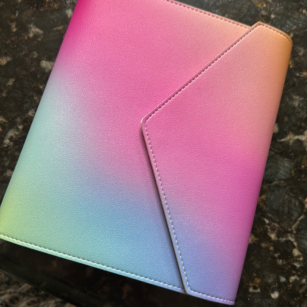 Erin Condren A5 colorful ring agenda